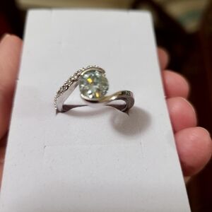 Moissanite Ring